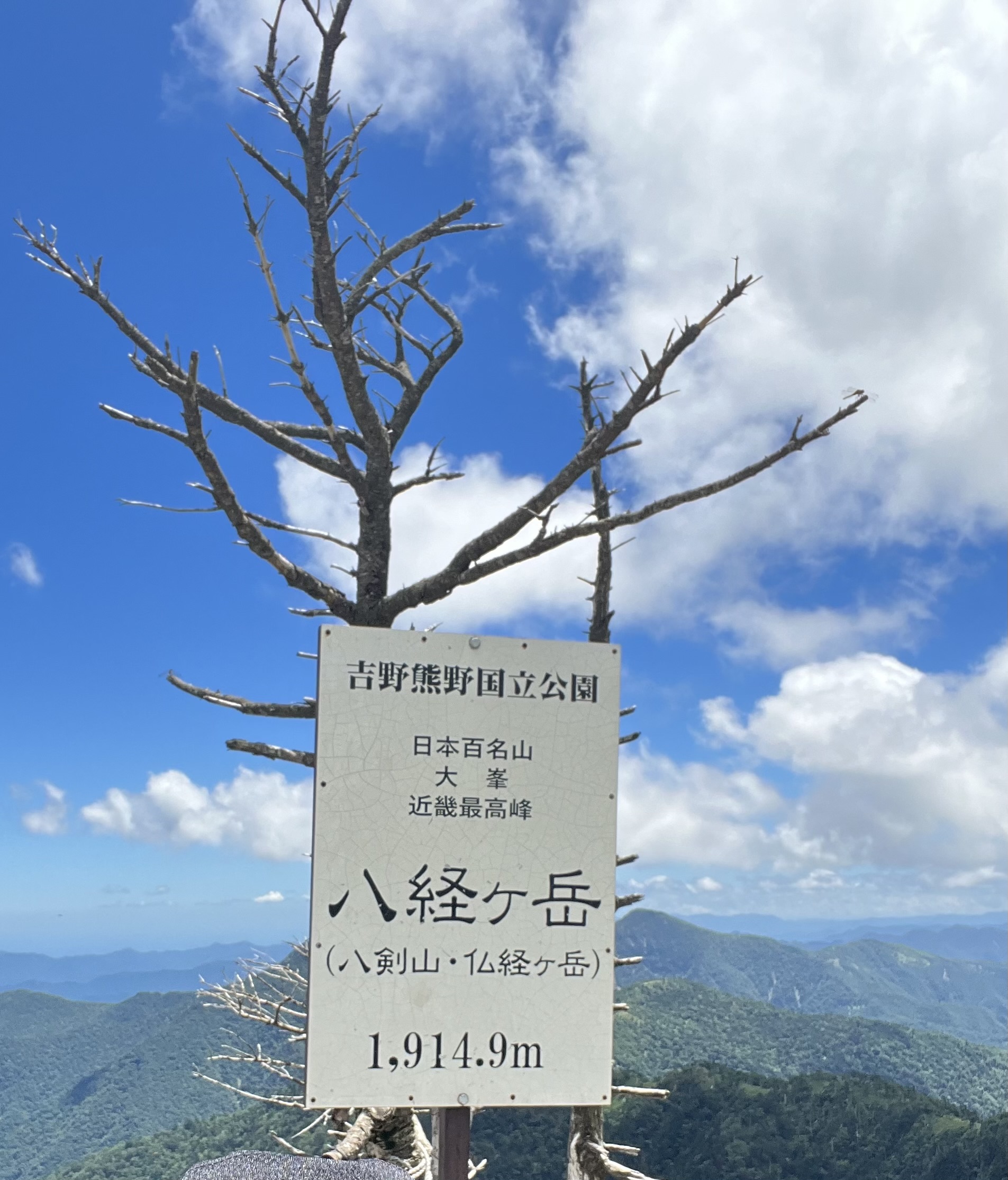 【大峯山（八経ヶ岳）】百名山⑤ 修験道の山へ｜近畿最高峰の百名山を歩く